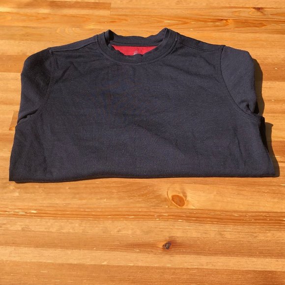 last week* 2 golden fleece double-knit wool shirts